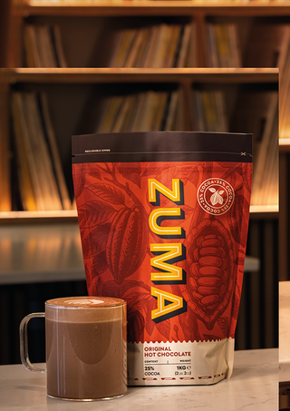 Zuma - Original Hot Chocolate Powder - 1kg - Vegan & Vegetarian